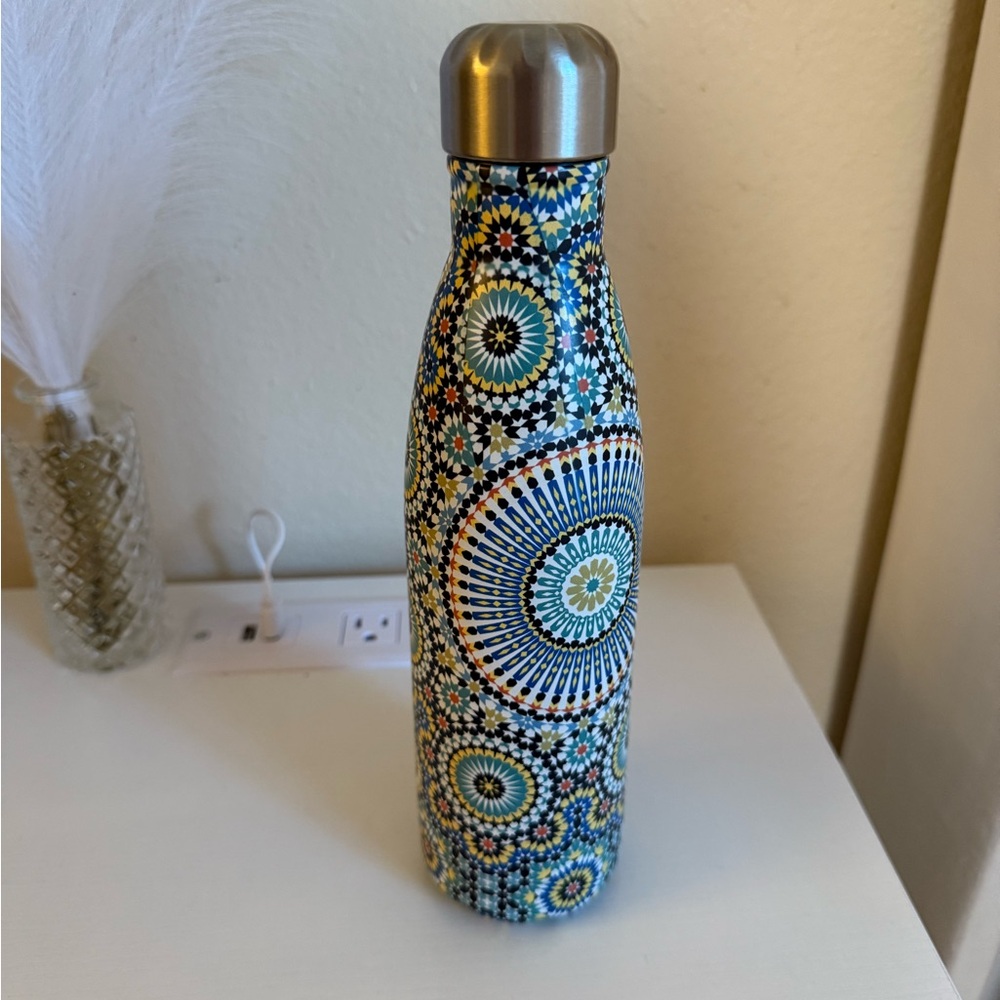 Colorful Patterned Insulated Bottle